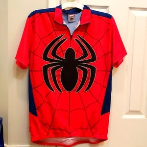 Unisex Marvel Spiderman Bike Jersey